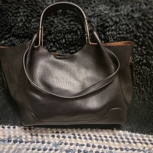 Black Bucket Bag